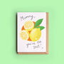 Lemon Mother's Day Card, thumbnail 4 of 5
