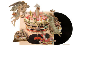 'Let It Bleed' Collaged Album Cover Print, 2 of 2