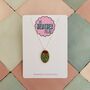 Olive Charm Necklace / Martini Lover Gift / Foodie Statement Necklace/ Italian Summer Aesthetic/ Cocktail Inspired Accessory, thumbnail 1 of 5