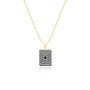 Matching Earrings And Necklace Set | Black And White, thumbnail 4 of 10
