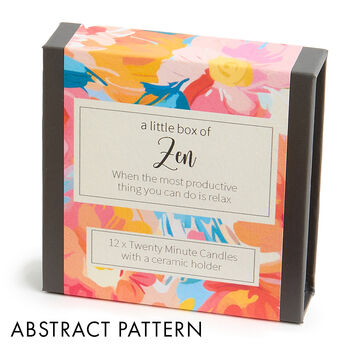 A Little Box Of Zen Mini Candle Gift Set, 3 of 12