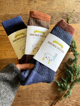 New Alpaca Cushioned Hiking Socks Large, 2 of 8