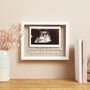 Personalised My First Baby Scan Floating Frame, thumbnail 3 of 4