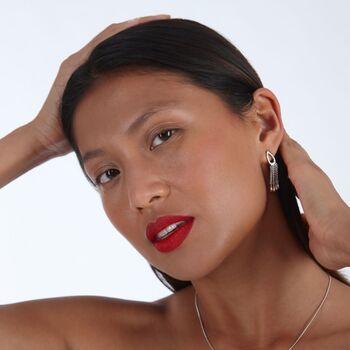 Petal Chandelier Earrings, 3 of 3