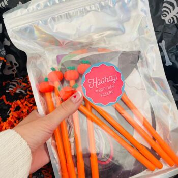 10 Halloween Party Bags With Optional Matching Thank You Cards And Fillers, 3 of 10