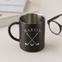 Personalised Golf Gift Set Engraved Mug + Golf Glove + Club Keyring, thumbnail 3 of 5