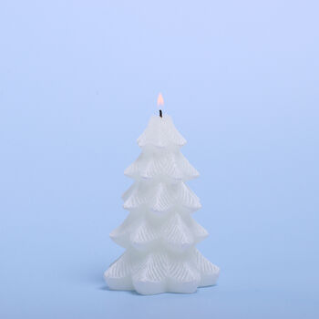 G Decor Gift Christmas Tree Multi LED Scented Candle, 7 of 7