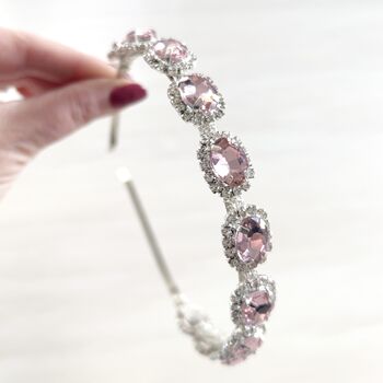 Pink Jewelled Headband, 2 of 2