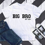 Personalised Organic Baby Bro Footless Sleepsuit, thumbnail 3 of 3