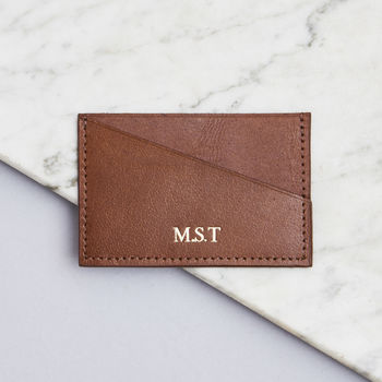 Personalised Leather Credit Card Holder, 4 of 10