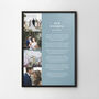 Custom Made Anniversary Photo Poem Print, thumbnail 8 of 12