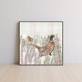 'Fox And Pheasant' Print, thumbnail 4 of 6