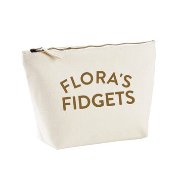 Personalised Fidget Toy Storage Bag, 3 of 4