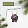 Personalised Pet 'Reindeer Antlers' Christmas Card, thumbnail 2 of 9