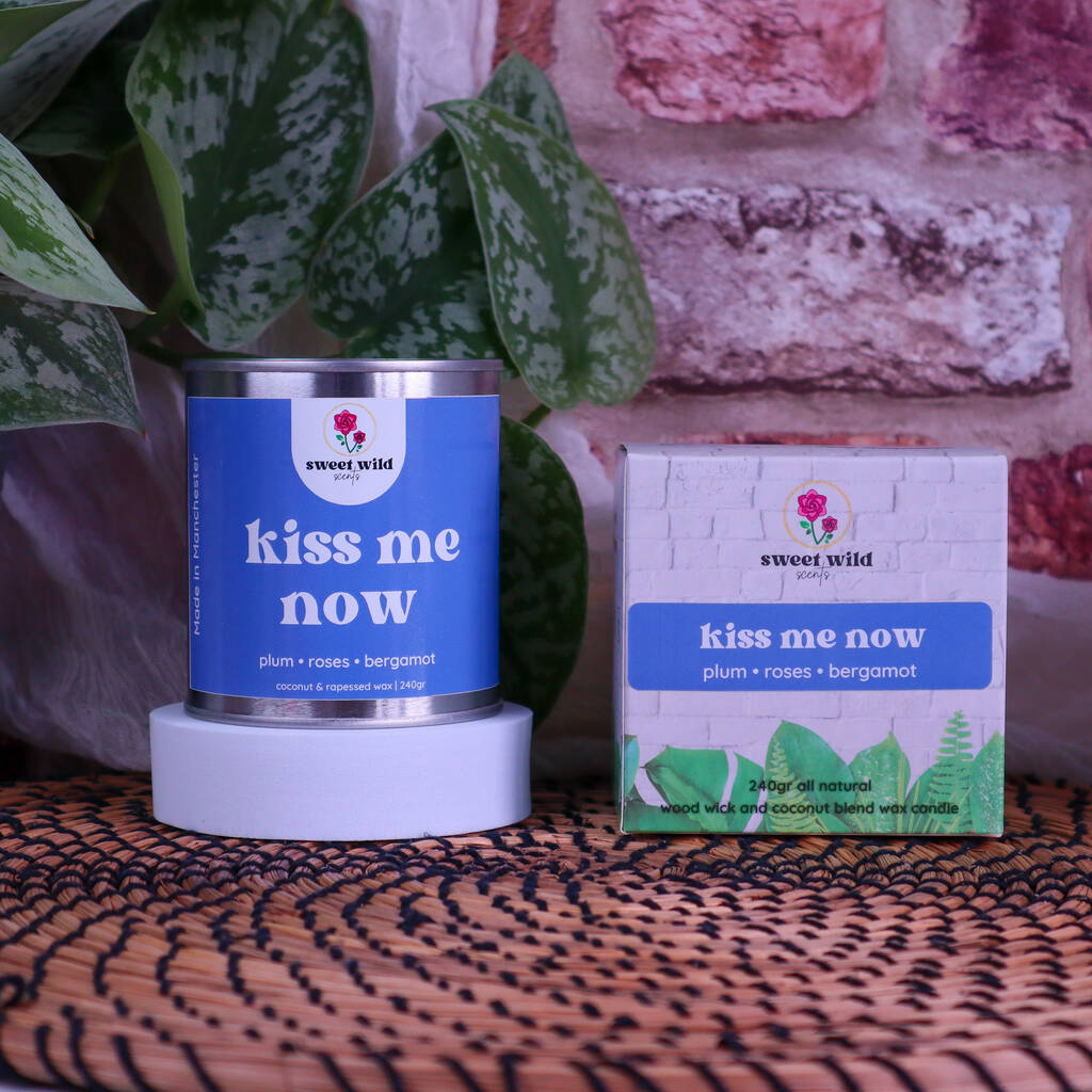 Candle Kiss Me Now Plum • Roses • Bergamot, 1 of 4