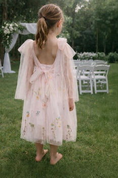 Athena In Blush Party Or Flower Girl Dress, 8 of 9