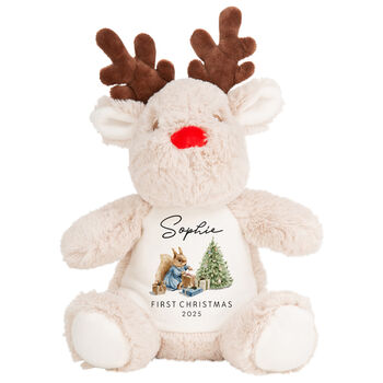 Baby’s First Christmas Reindeer Toy Gift, 3 of 3
