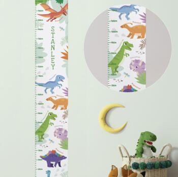 Personalised Dinosaur Height Chart, 2 of 4