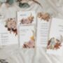 Autumnal Concertina Wedding Invitations, thumbnail 4 of 4