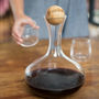 Wine Carafe With Personalised Oak Stopper, thumbnail 11 of 11