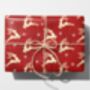 Personalised Reindeer Wrapping Paper, thumbnail 2 of 3