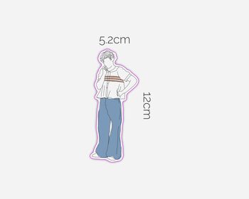 Harry Styles Harrys House Drawing Sticker, 2 of 2