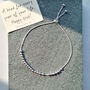 Sterling Silver Happy 21st Bead For Every Year Chain Bracelet, thumbnail 7 of 9