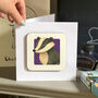 Badger Design Coaster Card, thumbnail 1 of 4