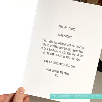 Will You Be My Bridesmaid Tropical Card, 3 of 4