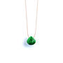 May Emerald Fine Cord Birthstone Necklace, thumbnail 2 of 6