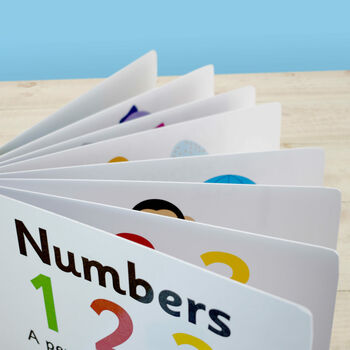First Steps Numbers Personalised Board Book, 5 of 5