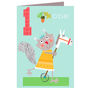 Squirrel 1st Birthday Card, thumbnail 2 of 5