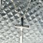 Personalised Christening Cross Chain Name Engraving, thumbnail 2 of 6