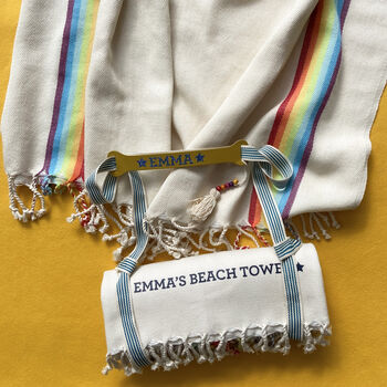 Personalised Sustainable Gift Beach Towel, 6 of 11