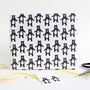 Party Dancing Bear Wrapping Paper, thumbnail 1 of 8
