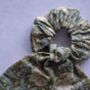 William Morris Pimpernel Print Hair Scarf Scrunchie, thumbnail 5 of 5