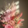 Pale Pink Dried Flower Bouquet, thumbnail 1 of 5