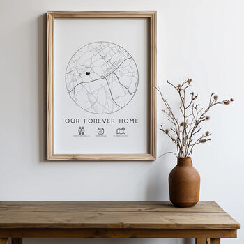Personalised New Home Gift, Our First Home Gift Print, 2 of 4