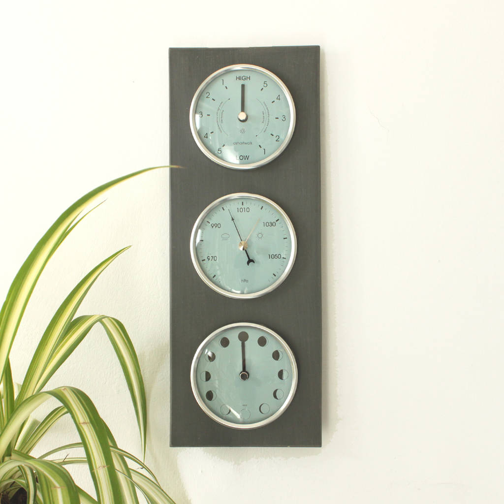 Moon, Tide, Barometer Made From Recycled Plastic By Circular&Co