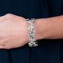 Continual Splash Bangle With Hinge, thumbnail 2 of 3