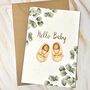 Plantable Wildflower Seed New Baby Card A5 Size, thumbnail 8 of 8