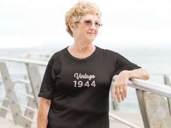 80th Birthday T Shirt For Her, 3 of 6