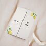 Lemon Gatefold Wedding Invitations, thumbnail 2 of 5