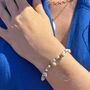 Personalised Rainbow Reef Teacher Beach Bracelet + Bag, thumbnail 4 of 5