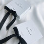 Personalised Black And White Bridesmaids Jewellery Boxes Maid Of Honour, thumbnail 2 of 3