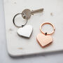 Personalised Day You Became My Mummy Heart Keyring, thumbnail 3 of 5