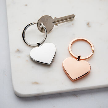 Personalised Day You Became My Mummy Heart Keyring, 3 of 5