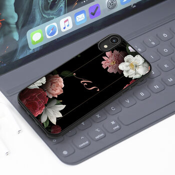 iPhone Case Personalised Art Deco Flowers, 2 of 2