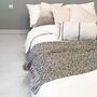 Sand Beige Throw, thumbnail 3 of 4
