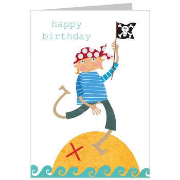 Pirate Happy Birthday Card, 2 of 4